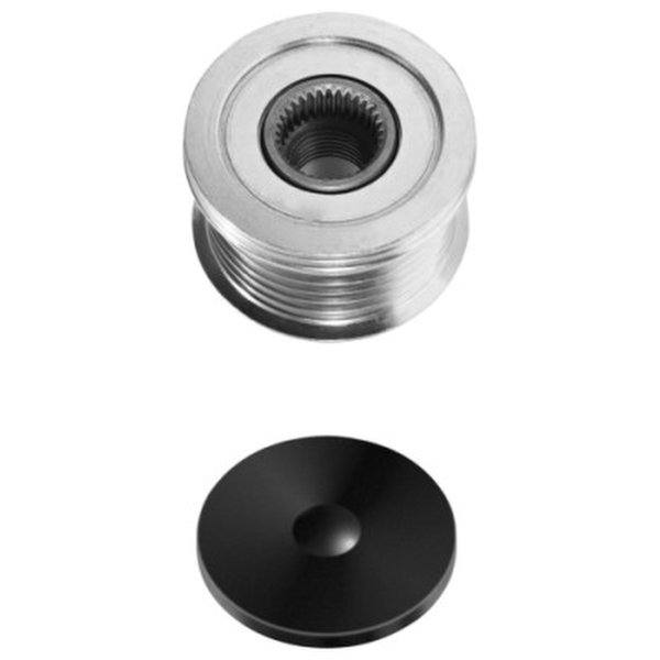 Overrunning alternator pulley 50mm HELLA for VW GOLF PLUS V (5M1/ 521)