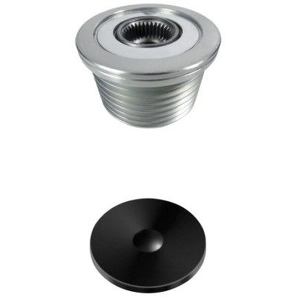 Alternator overrunning alternator pulley Ø49mm M16x1.5 7 grooves HELLA for BMW 1