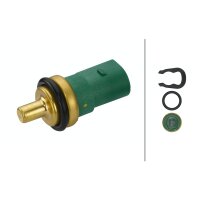 Coolant temperature sensor plug-in 4-pin HELLA for AUDI A2 and others