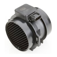 Mass air flow sensor tube socket 3-pin HELLA for BMW 3...