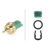 Coolant temperature sensor 2-pin with seal HELLA for CITROEN DS3 (SA_)