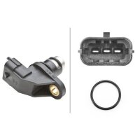 Camshaft position sensor Hall sensor 3-pin HELLA for...