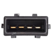 Mass air flow sensor pipe socket 4-pin HELLA for e.g. OPEL Omega B