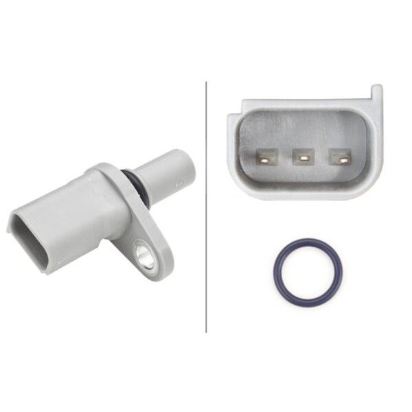 Sensor Nockenwellenposition Hallsensor 3-polig HELLA für u.a. FORD TRANSIT