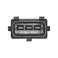 Mass air flow sensor tube socket 3-pin HELLA for BMW 3...