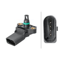Sensor Ladedruck 4-polig HELLA für u.a. AUDI A1