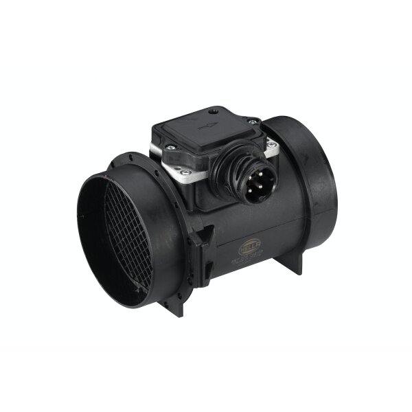 Mass air flow sensor, 4-pin HELLA pipe socket for BMW 3 Series and others