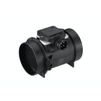 Mass air flow sensor, 4-pin HELLA pipe socket for BMW 3...