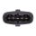 Mass air flow sensor tube socket 5-pin HELLA for e.g. ALFA ROMEO 145