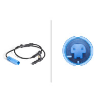 Wheel Speed Sensor 2-pole Hall sensor 665 mm cable HELLA for e.g. MINI MINI