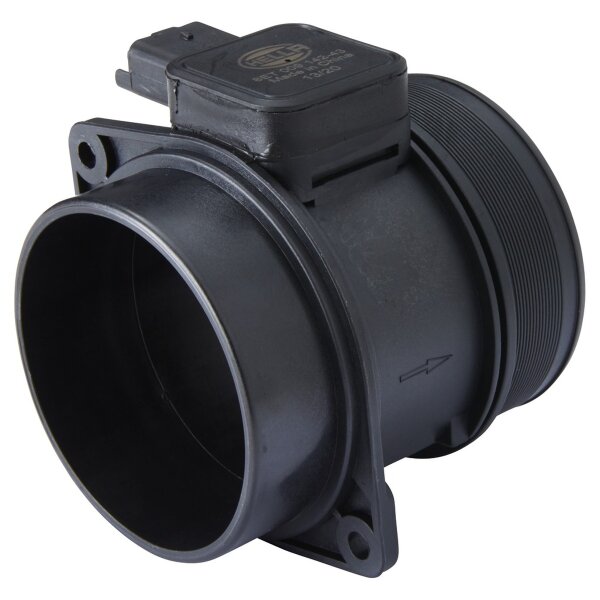 Mass air flow sensor screwed 4-pole HELLA for CITROËN C5 II and others