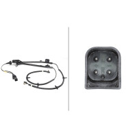 Sensor Raddrehzahl Hallsensor 921 mm Kabel HELLA für u.a. FORD FIESTA