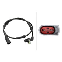 Wheel Speed Sensor 2-pole inductive 785 mm cable HELLA for e.g. FORD FIESTA
