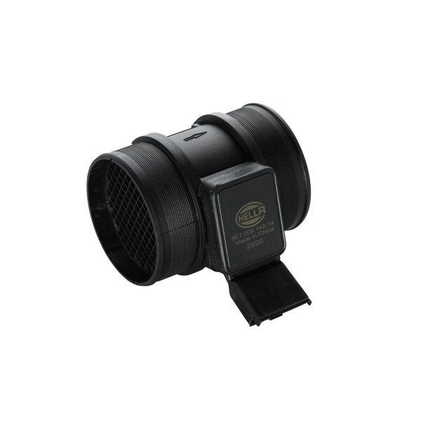 Mass air flow sensor, 5-pin HELLA pipe socket for CITROËN Berlingo and others