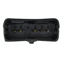 Mass air flow sensor, 5-pin HELLA pipe socket for CITROËN Berlingo and others