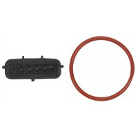 Mass air flow sensor screwed 4-pin HELLA for FORD Mondeo III notchback