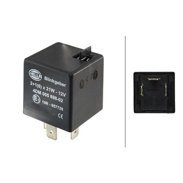 Blinkgeber 12 V 21W elektronisch 5-polig HELLA für u.a. ALFA ROMEO 155