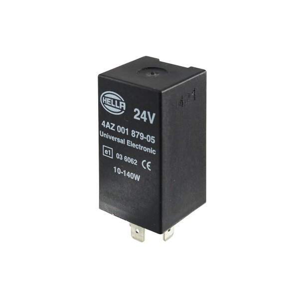 Flasher Unit 24 V 3-pole HELLA suitable for MERCEDES-BENZ and others