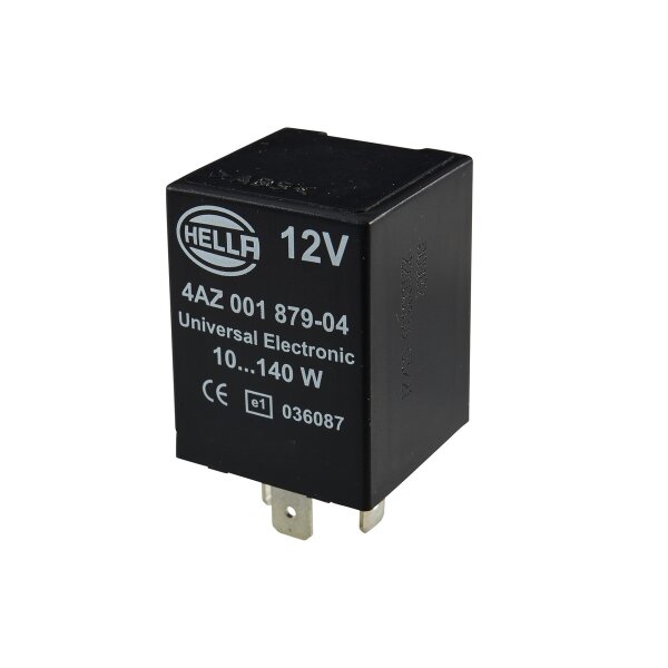 Flasher Unit 12 V 3-pin HELLA suitable for MERCEDES-BENZ and others