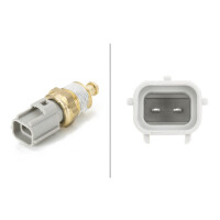 Sensor Öltemperatur 2-polig 19 NTC-Sensor HELLA für u.a. JAGUAR S-TYPE