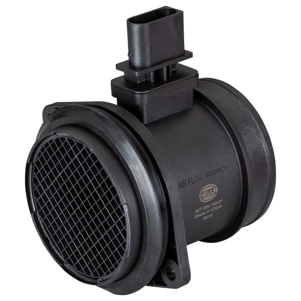 Mass air flow sensor pipe socket 4-pin HELLA for VOLVO C30 and others