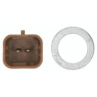 Sensor Kühlmitteltemperatur geschraubt 2-polig HELLA für u.a.FIAT 500C/595C/695C