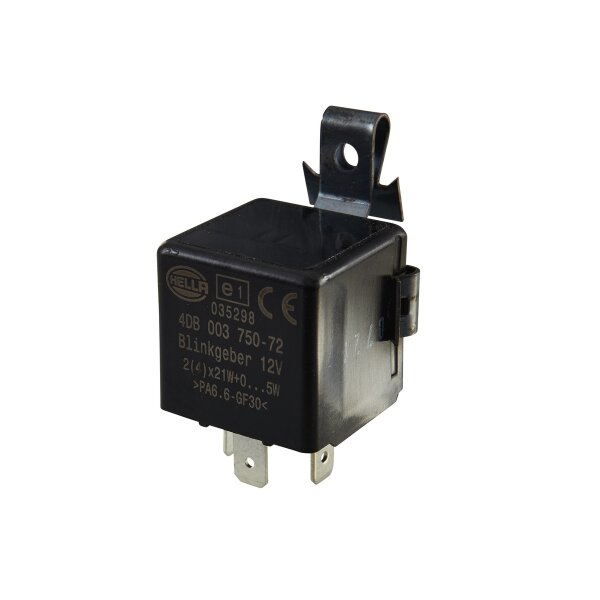 Flasher Unit 12 V electronic 3-pin HELLA suitable for e.g. AUDI COUPE