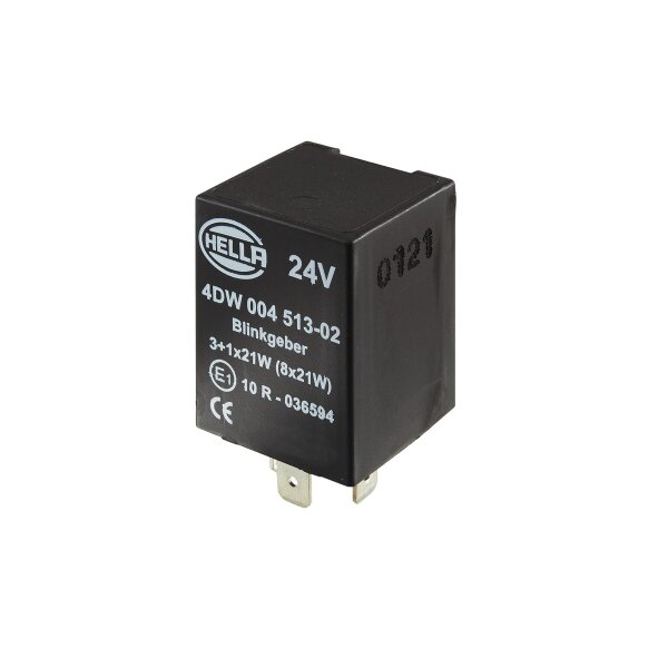 Blinkgeber 24 V elektronisch 4-polig HELLA für u.a. MERCEDES-BENZ T2/LN1
