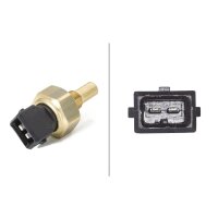 Coolant Temperature Sensor screwed 2-pin HELLA for e.g. FORD ESCORT