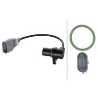 Crankshaft pulse generator 3-pin HELLA for VW TOUAREG (7LA/ 7L6/ 7L7)