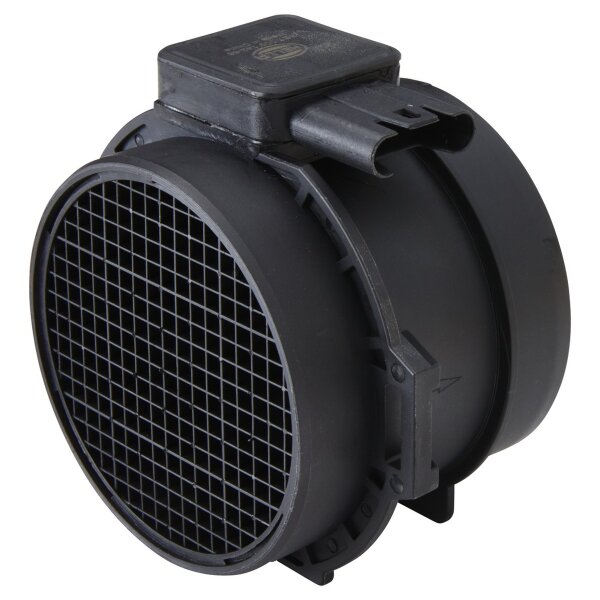 Mass air flow sensor, 6-pin HELLA pipe socket for BMW 7 Series and others