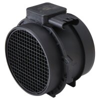 Mass air flow sensor, 6-pin HELLA pipe socket for BMW 7...