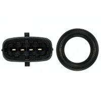 Sensor Intake Manifold Pressure 4-pin HELLA suitable for e.g. RENAULT SCÉNIC