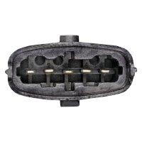 Mass air flow sensor tube socket 5-pin HELLA for e.g....