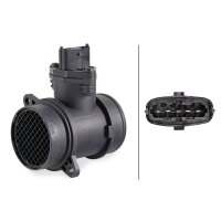 Mass air flow sensor tube socket 5-pin HELLA for e.g. ALFA ROMEO Mito