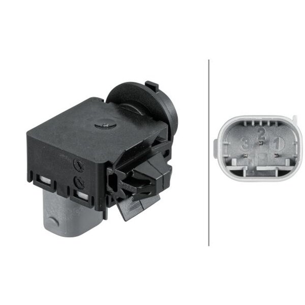 Air quality sensor clipped 3-pin HELLA for AUDI A4 Allroad and others