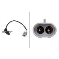 Impulsgeber Kurbelwelle Induktivsensor 2-polig HELLA für u.a. RENAULT 9