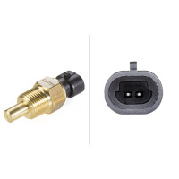 Sensor Öltemperatur 12 V 2-polig NTC-Sensor HELLA für u.a. OPEL SIGNUM