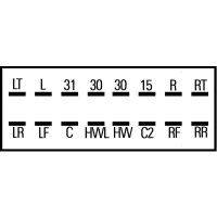 Blinkgeber 24 V 2+1+1(8)x21 W elektronisch 16-polig HELLA