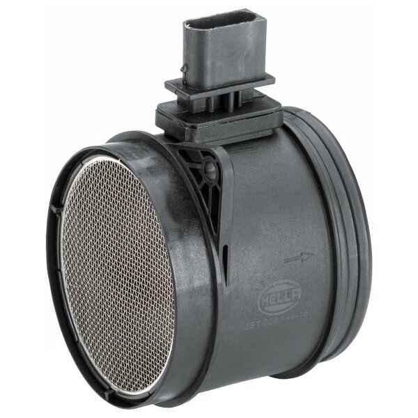 Mass air flow sensor screwed 4-pin HELLA for BMW 3 Series and others