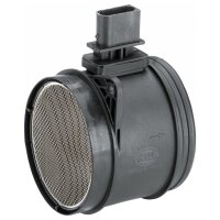 Mass air flow sensor screwed 4-pin HELLA for BMW 3 Series...