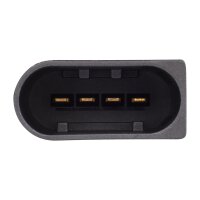 Mass air flow sensor pipe socket 4-pin HELLA for CHRYSLER 300 C and others