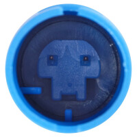 Wheel Speed Sensor 2-pole Hall sensor 650 mm cable HELLA for BMW X5