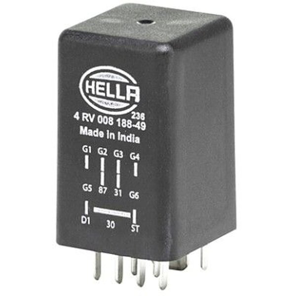 Glow time control unit 12 V 9-pin HELLA for AUDI A3 and others