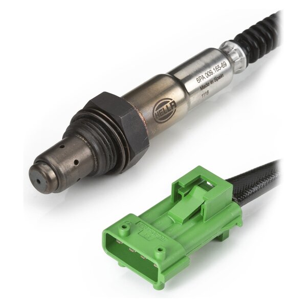 Lambdasonde beheizt 4-polig 470 mm Kabel HELLA für u.a. CITROËN Berlingo