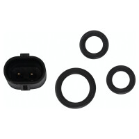 Coolant Temperature Sensor screw connection 2-pin HELLA for BMW 1 Series