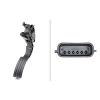 Accelerator pedal position sensor HELLA for RENAULT CLIO...