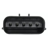 Mass air flow sensor screwed 5-pin HELLA for e.g. HONDA Accord VIII