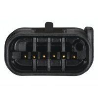 Mass air flow sensor screwed 6-pin HELLA for CHRYSLER Grand Voyager V and others