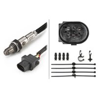 Lambdasonde Breitband-Lambda-Sonde 6-polig 1.200mm Kabel HELLA für u.a. AUDI A4
